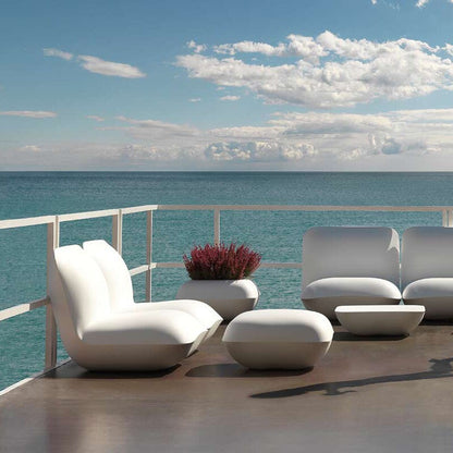 Pillow Gartenbeistelltisch Schwarz