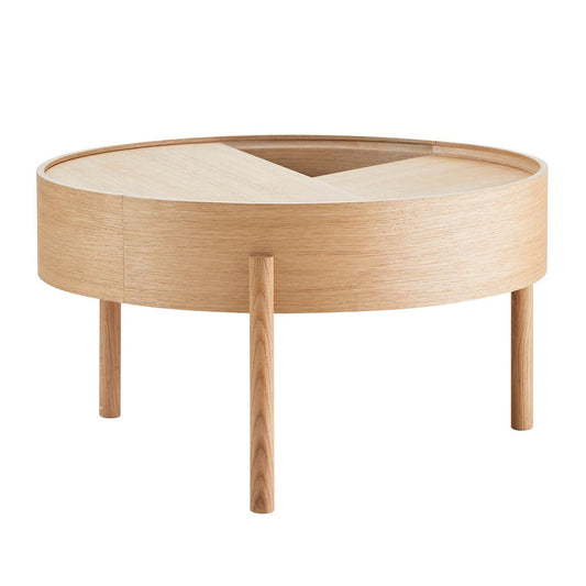 Arc Couchtisch Ø 66cm Schwarz