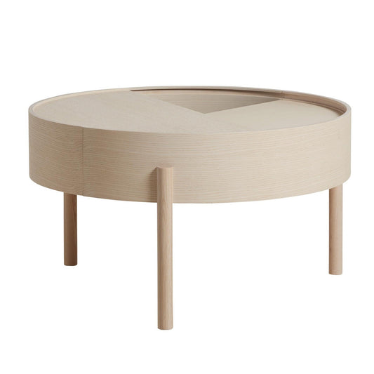 Arc Couchtisch Ø 66cm Schwarz