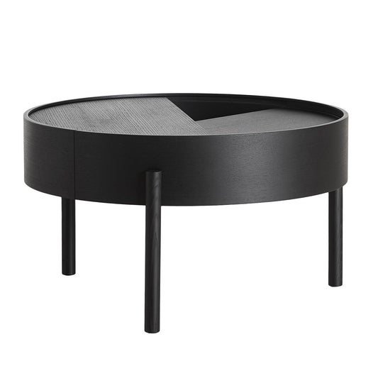 Arc Couchtisch Ø 66cm Schwarz