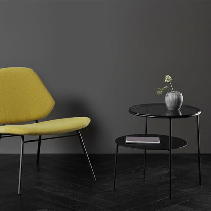 Duo Beistelltisch Schwarz