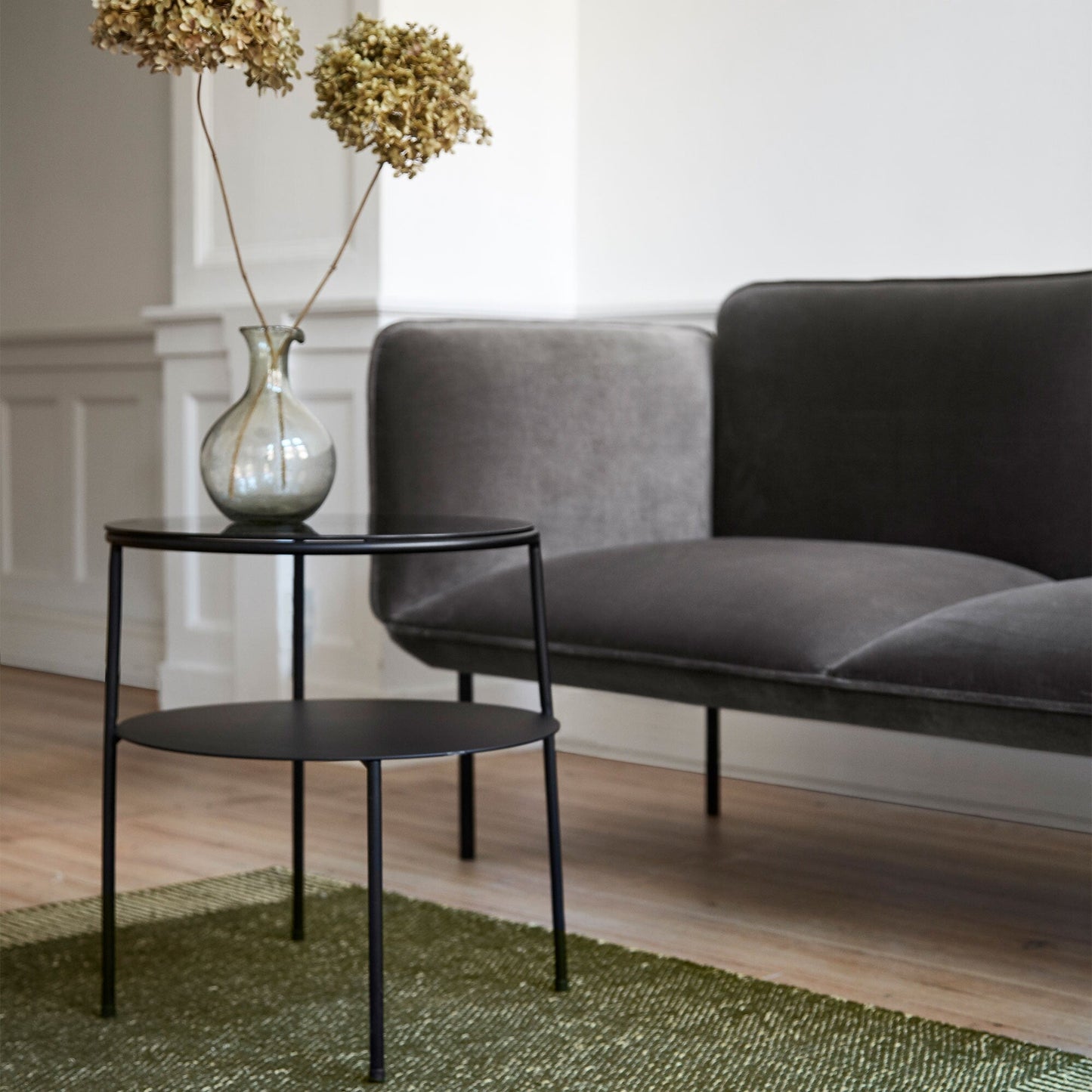 Duo Beistelltisch Schwarz