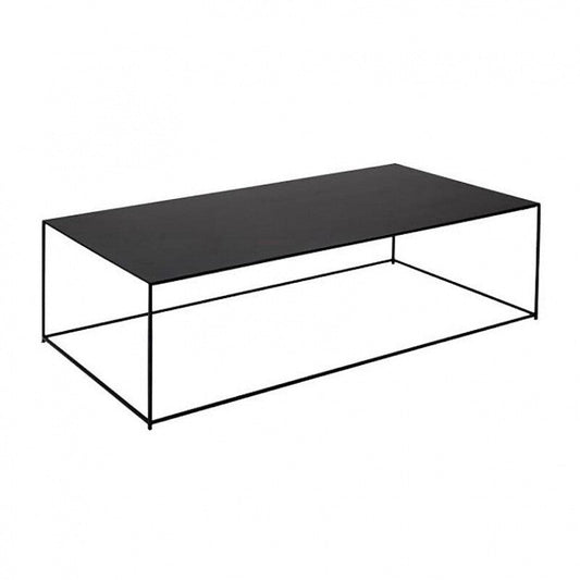 Slim Irony Beistelltisch 124x62x34cm Schwarz