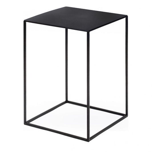 Slim Irony Beistelltisch 31x31cm Schwarz