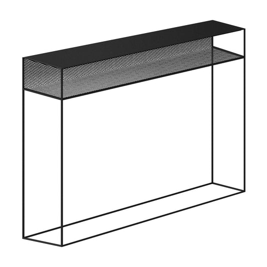 Tristano Konsole 124x31x100cm Schwarz