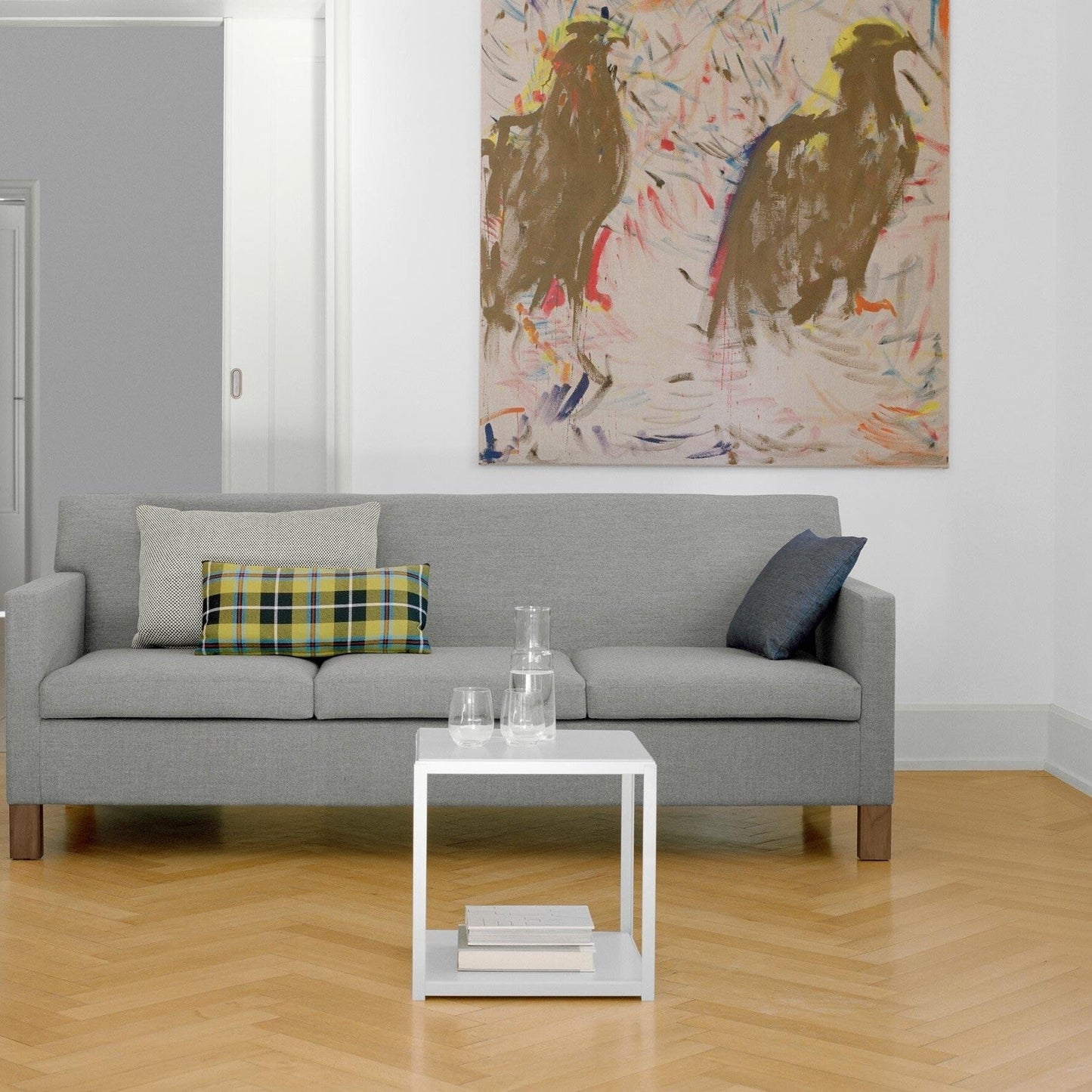 FK12 FortyForty Beistelltisch stapelbar Schwarz