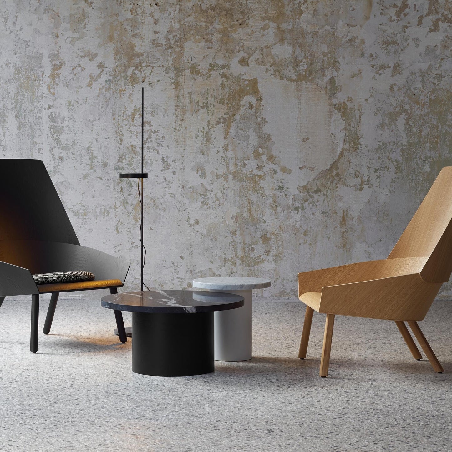 e15 CT09 Enoki Beistelltisch Weiß