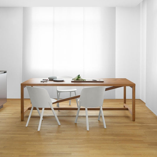 e15 TA21 Platz Esstisch H 75cm Natur