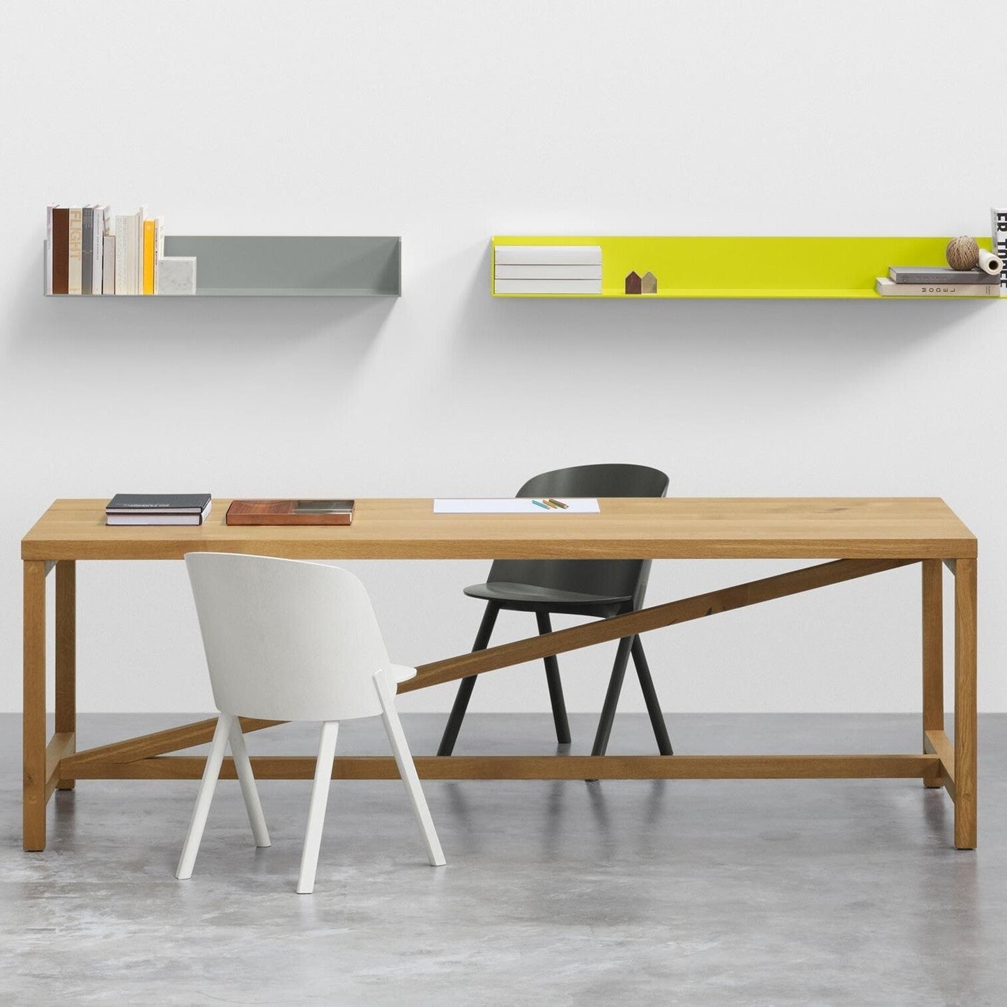 e15 TA21 Platz Esstisch H 75cm Natur