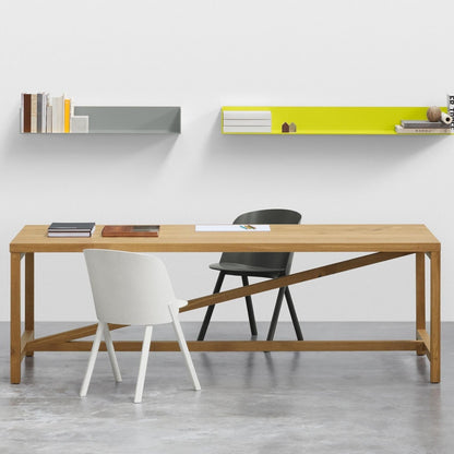 e15 TA21 Platz Esstisch H 75cm Natur