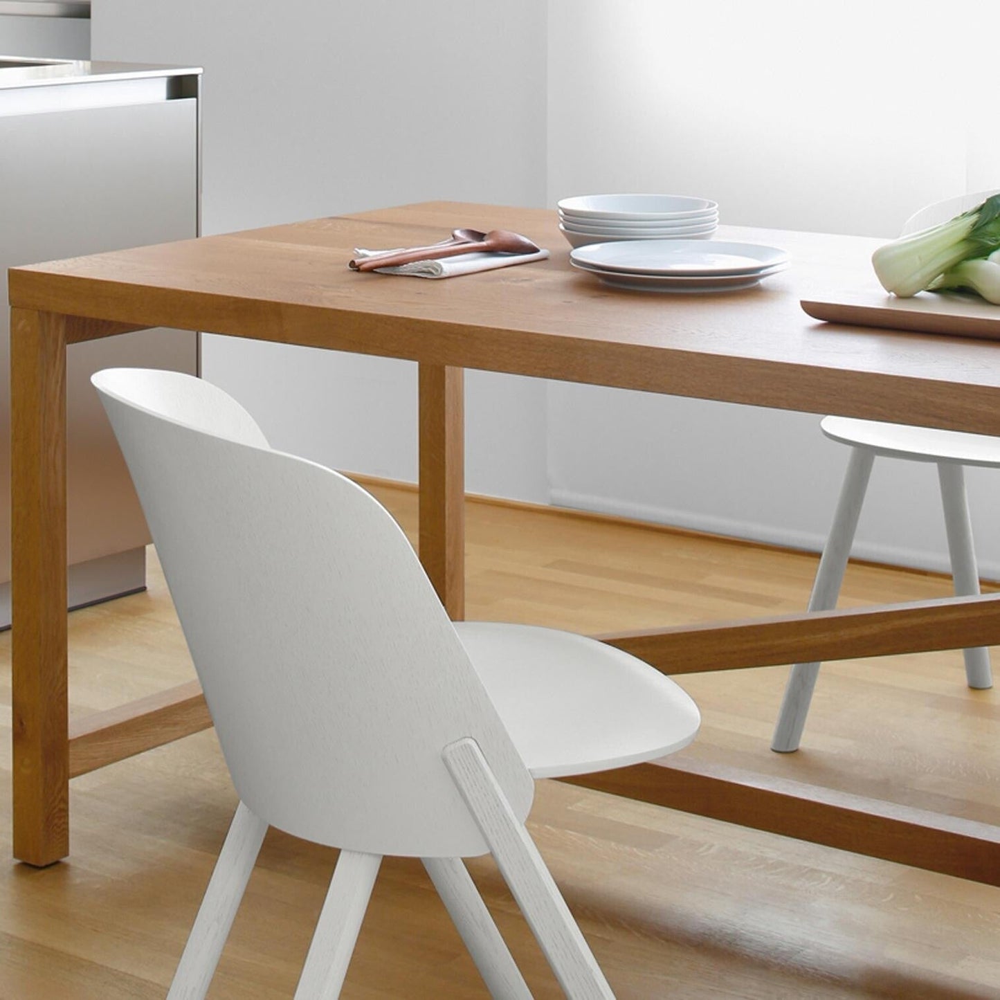 e15 TA21 Platz Esstisch H 75cm Natur