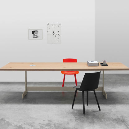 e15 TA23 Kazimir Esstisch Schwarz