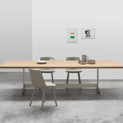 e15 TA23 Kazimir Esstisch Schwarz