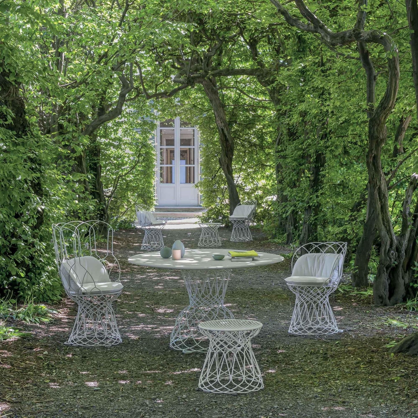 Re-Trouvé Gartensessel Schwarz