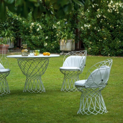 Re-Trouvé Gartenstuhl Weiß