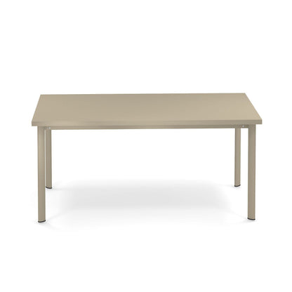 Star Gartentisch rechteckig 160x90cm Taupe