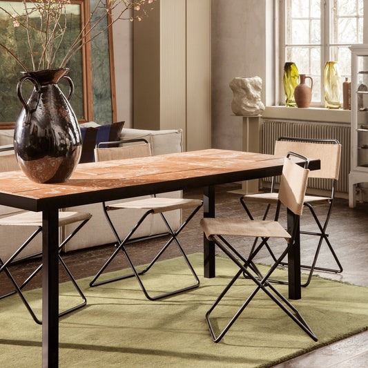 Flod Tiles Esstisch Schwarz