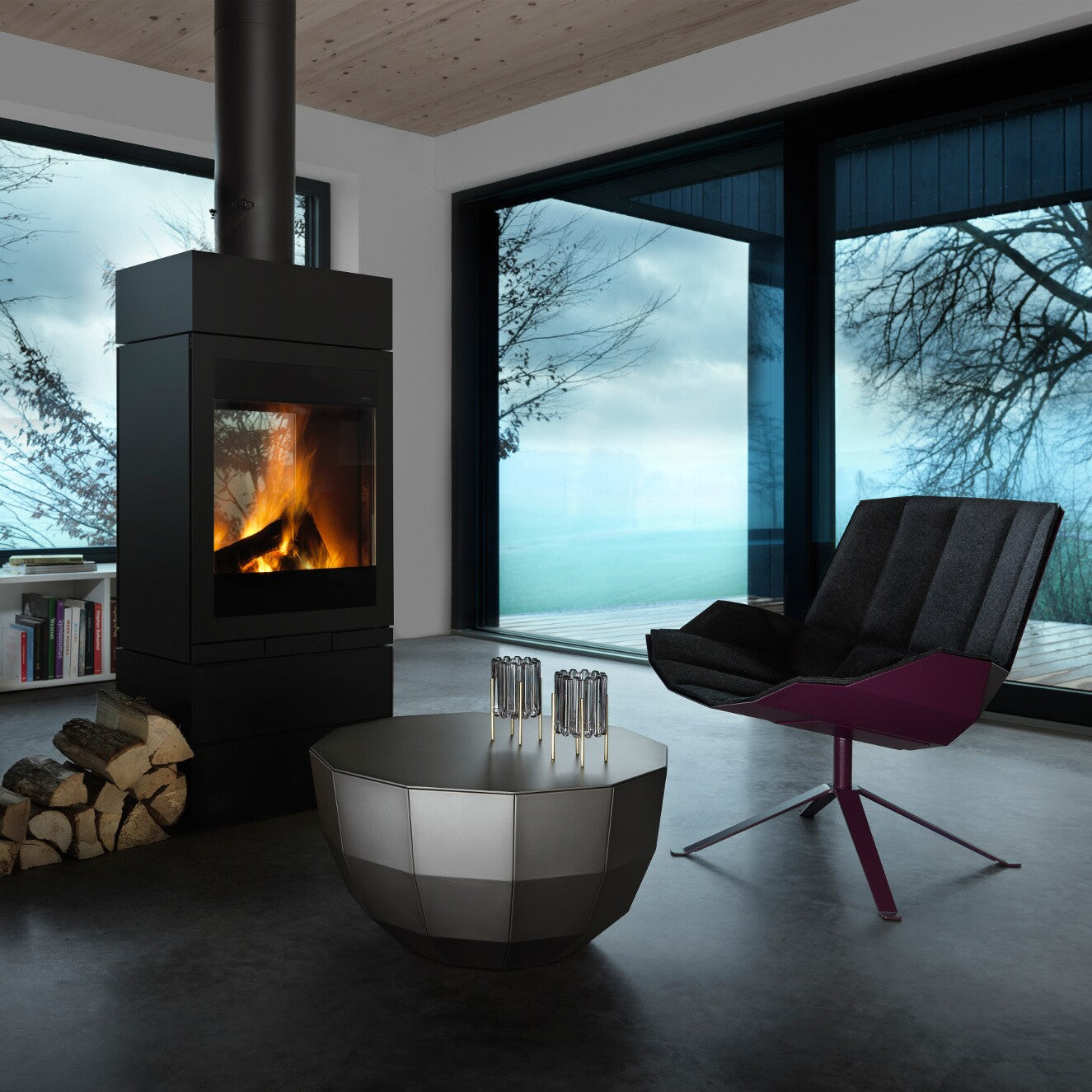 MO 08 Beistelltisch Weiß