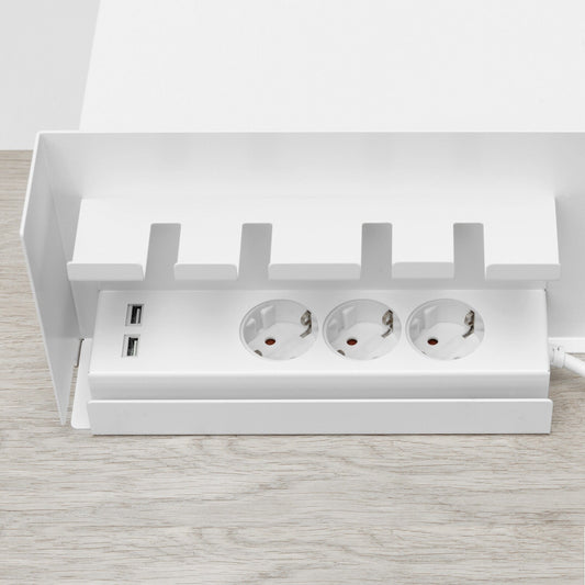 PS04 Sekretär 100x63x91,5cm Gestell Stahl Weiß