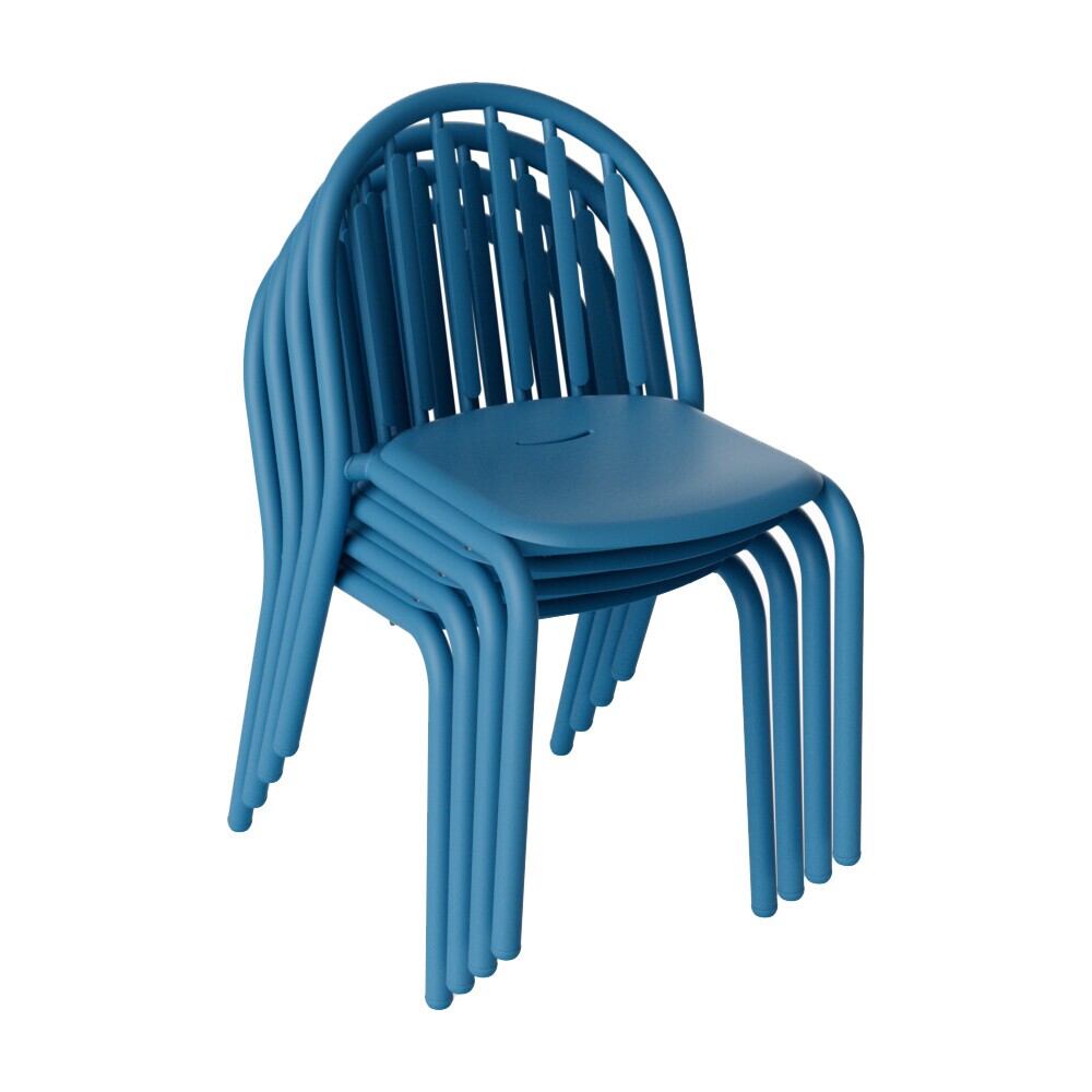 Exklusive Edition Fred's Gartenstuhl 4er Set Schwarz