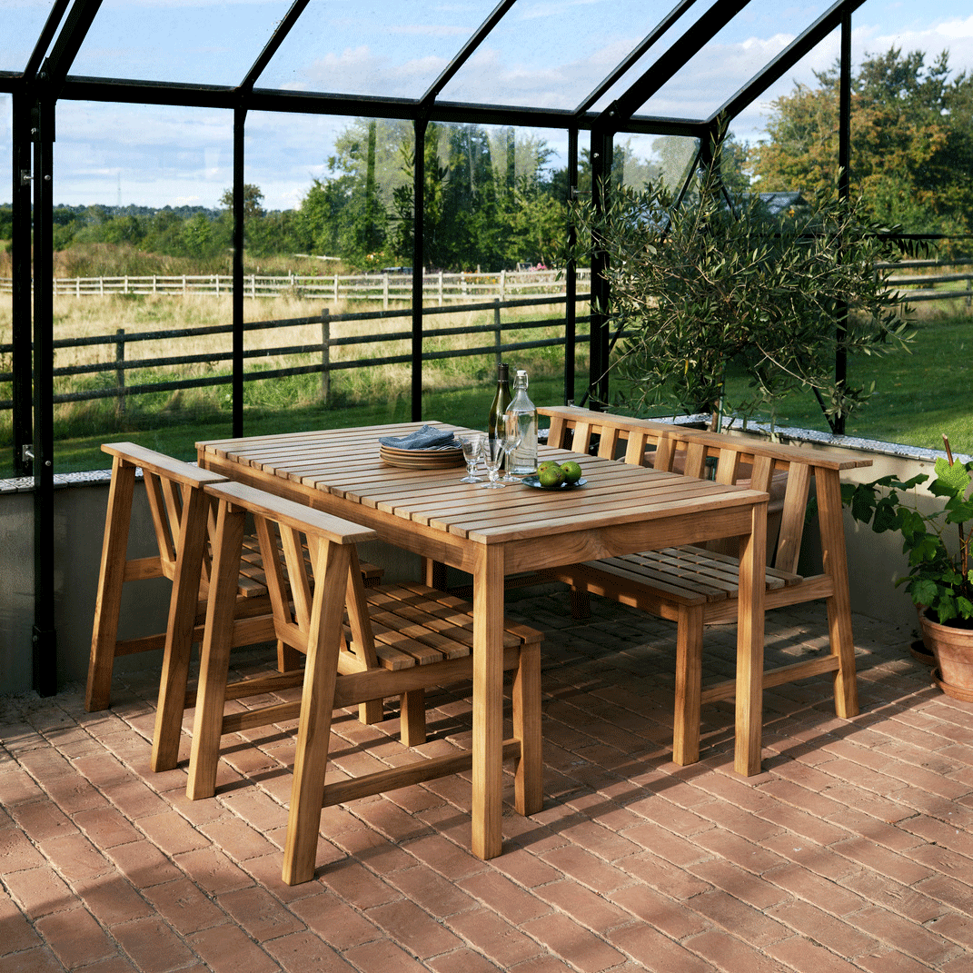 Plank Gartenstuhl Natur