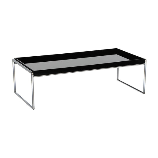 Trays Couchtisch 80x40cm Schwarz