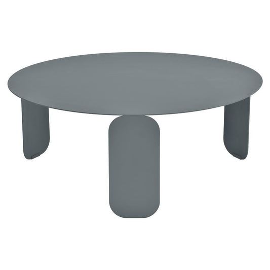 Bebop Garten-Beistelltisch Ø80cm Gewittergrau