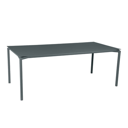 Calvi Gartenesstisch 195x95cm Gewittergrau