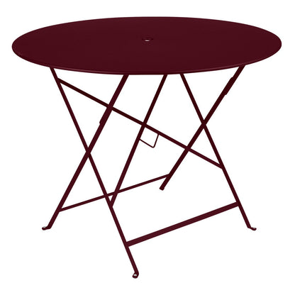 Bistro Klapptisch Ø96cm Schwarz