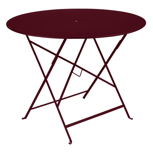 Bistro Klapptisch Ø96cm Schwarz