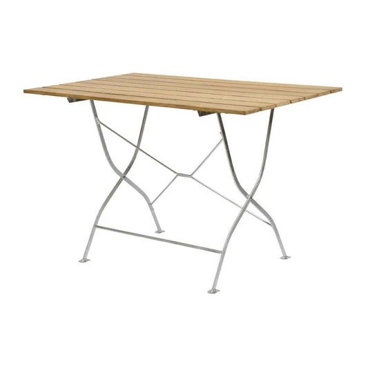 Bryggeri 110 Gartenesstisch klappbar 110x70cm Teak