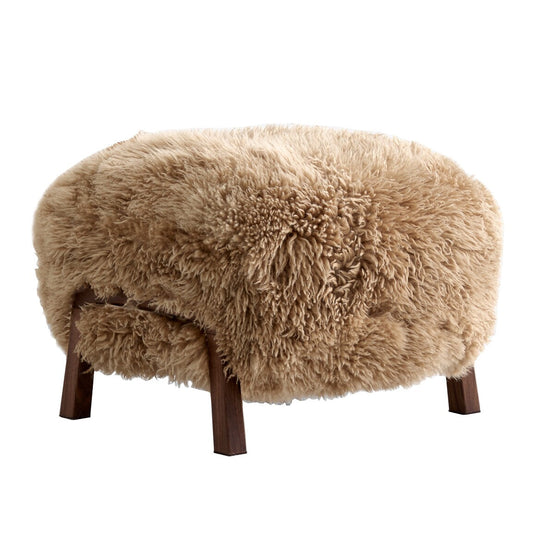 Wulff ATD3 Pouf Gestell Walnuss