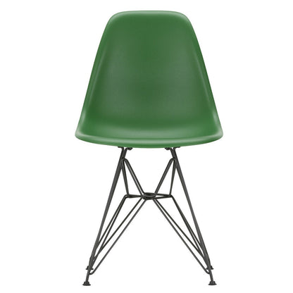 Eames Plastic Side Chair DSR RE Gestell schwarz Schwarz