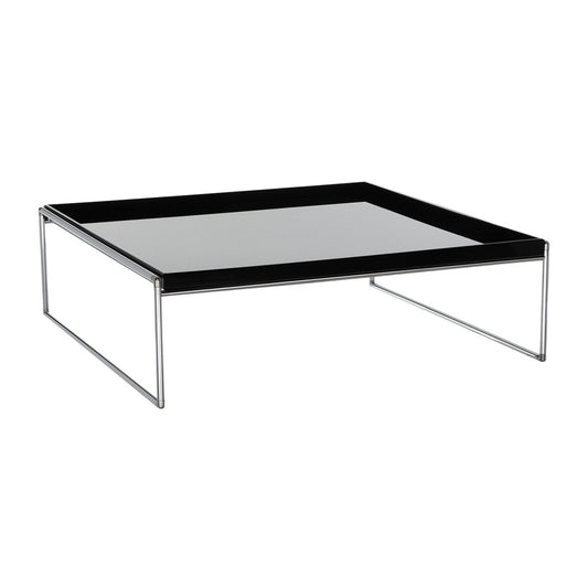 Trays Couchtisch 80x80cm Schwarz
