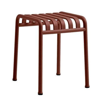 Palissade Gartenhocker Eisenrot