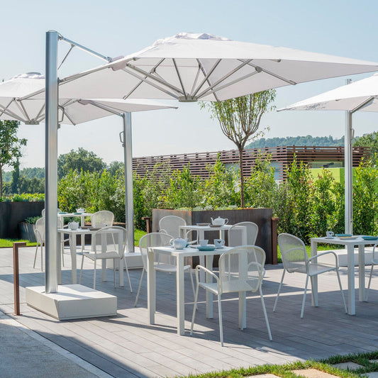 Nova Gartenesstisch 70x70cm Taupe