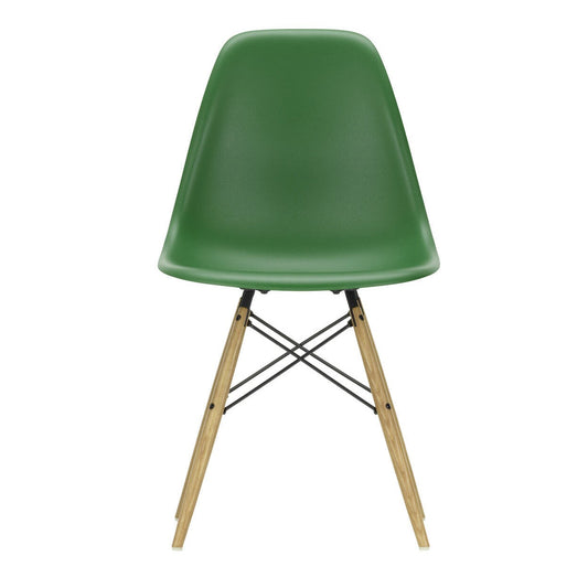 Eames Plastic Side Chair DSW RE Gestell Esche Schwarz