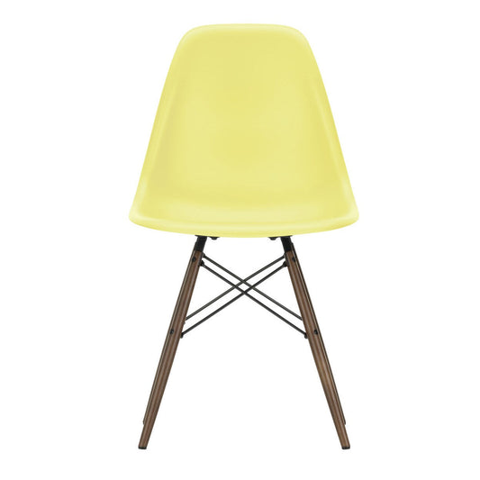 Eames Plastic Side Chair DSW RE Ahorn dunkel Schwarz