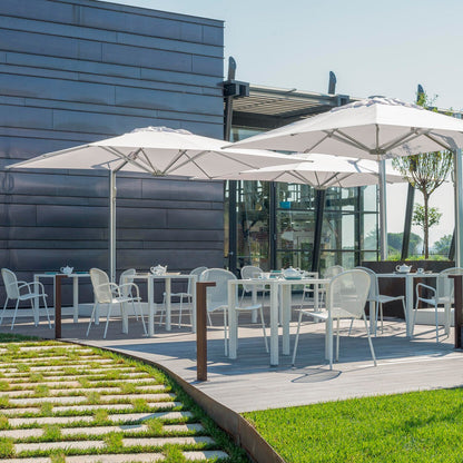 Nova Gartenesstisch 90x90cm Schwarz