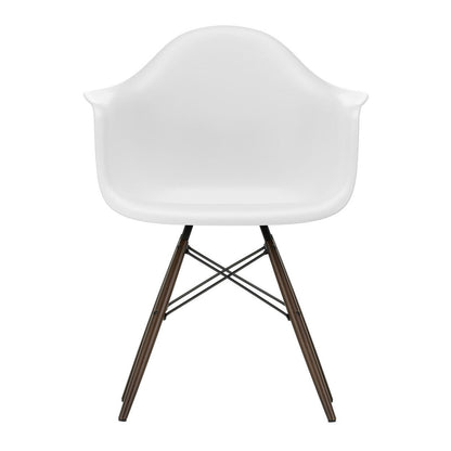 Eames Plastic Armchair DAW RE Ahorn dunkel Schwarz