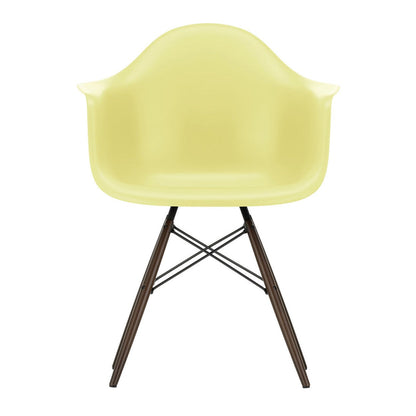 Eames Plastic Armchair DAW RE Ahorn dunkel Schwarz