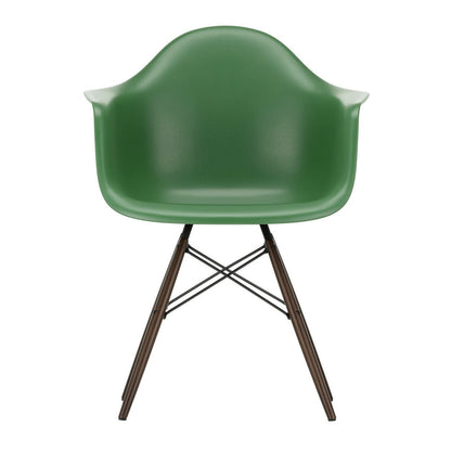 Eames Plastic Armchair DAW RE Ahorn dunkel Schwarz