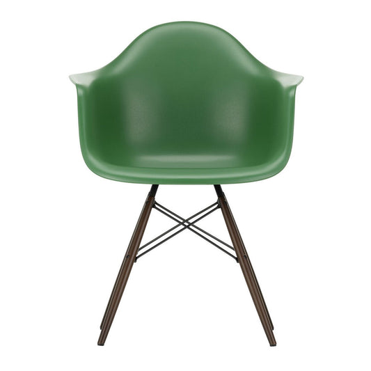 Eames Plastic Armchair DAW RE Ahorn dunkel Schwarz