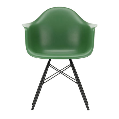 Eames Plastic Armchair DAW RE Ahorn schwarz Schwarz