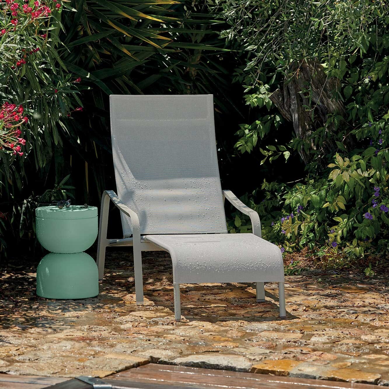 Piapolo Outdoor-Hocker Anthrazit