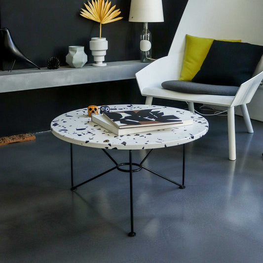 The Low Table Beistelltisch Terrazzo Ø65cm