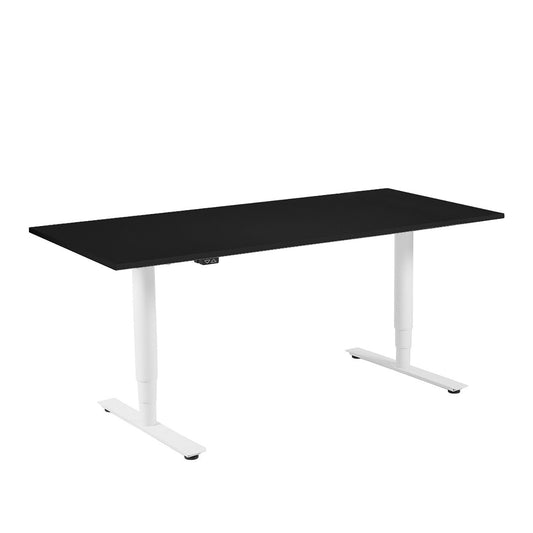 W-Life E-Table Schreibtisch höhenverstellbar 180x80cm Schwarz