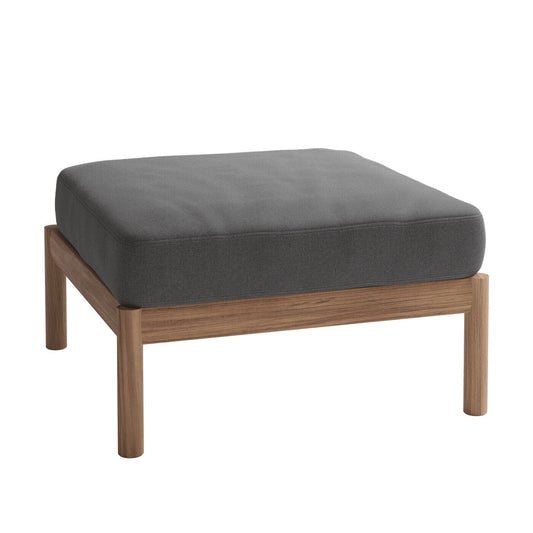 Skagerak Tradition Outdoor Pouf Schwarz