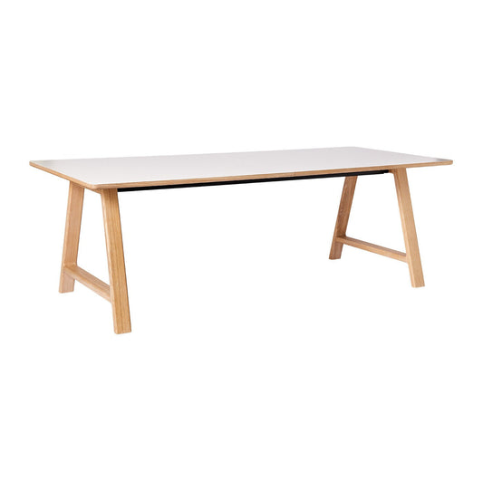 T11 Esstisch 220x95cm Weiß