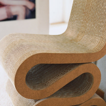 Wiggle Side Chair Stuhl Natur
